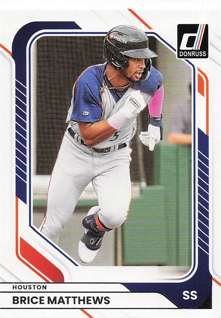 2026 Donruss Baseball Brice Matthews #38 Rookie