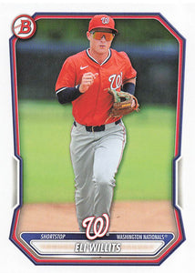 2026 Bowman Baseball Prospects Eli Willits #BP-95