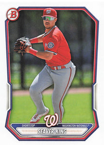 2026 Bowman Baseball Prospects Seaver King #BP-129