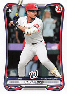 2026 Bowman Baseball Harry Ford #84 Rookie