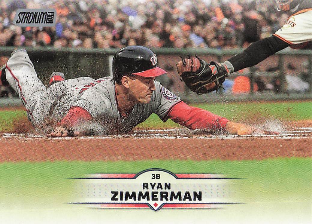 2025 Stadium Club Baseball Ryan Zimmerman #101