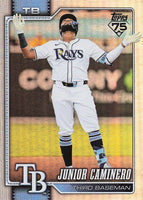 2026 Topps Baseball Rainbow Foil Junior Caminero #328