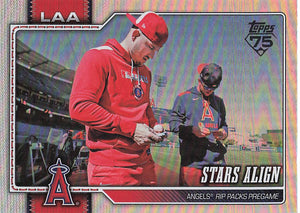 2026 Topps Baseball Rainbow Foil Stars Align #517