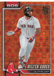 2026 Topps Baseball Holiday Wilyer Abreu #677