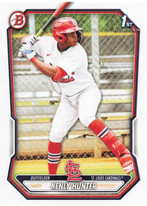 2026 Bowman Baseball Prospects Kenly Hunter #BP-130