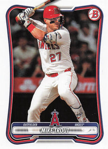 2026 Bowman Baseball Mike Trout #100