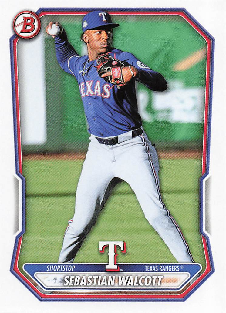 2026 Bowman Baseball Prospects Sebastian Walcott #BP-51
