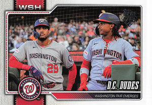 2026 Topps Baseball D.C. Dudes (CJ Abrams / James Wood) #499