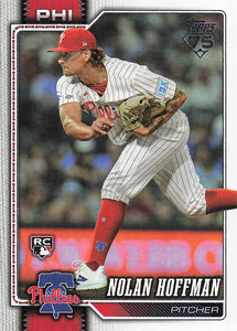2026 Topps Baseball Nolan Hoffman #666 Rookie