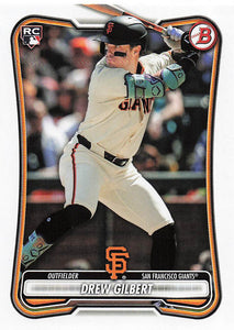 2026 Bowman Baseball Drew Gilbert #40 Rookie