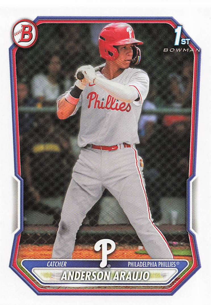 2026 Bowman Baseball Prospects Anderson Araujo #BP-8