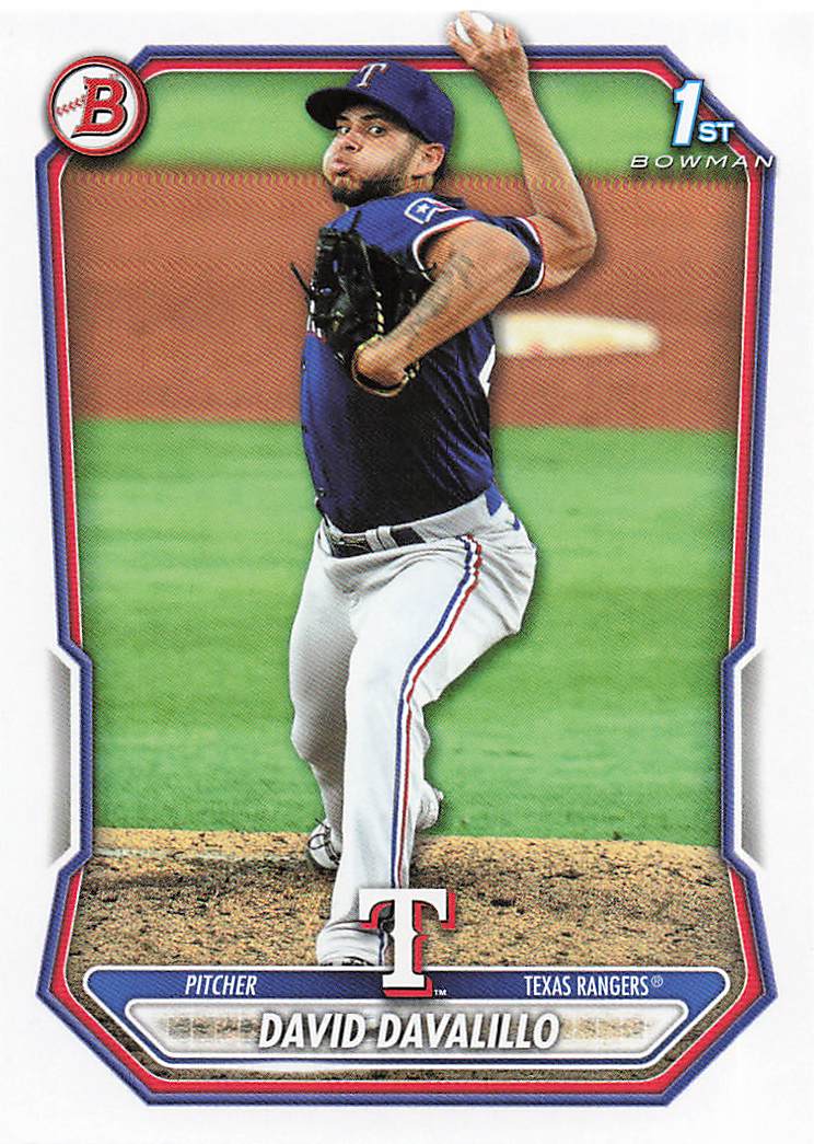 2026 Bowman Baseball Prospects David Davalillo #BP-42