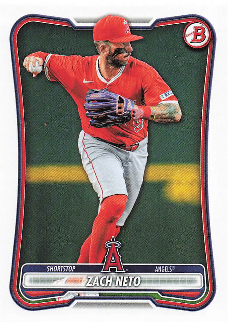 2026 Bowman Baseball Zach Neto #42
