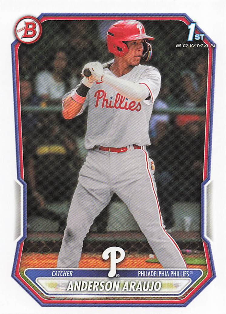 2026 Bowman Baseball Prospects Anderson Araujo #BP-8