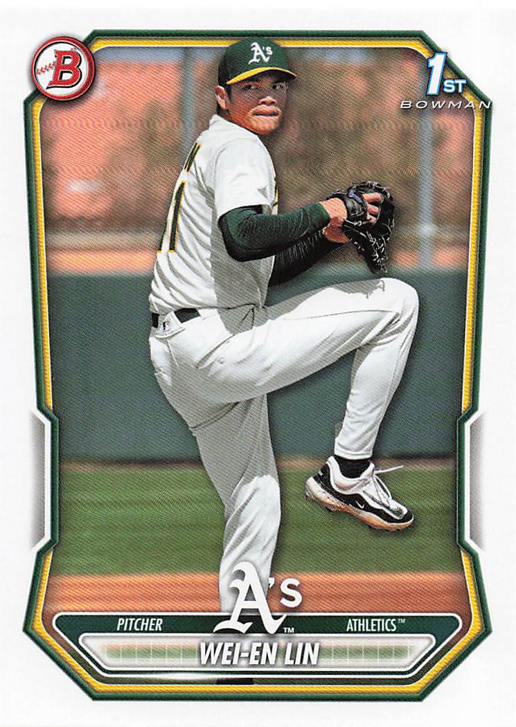 2026 Bowman Baseball Prospects Wei-En Lin #BP-125