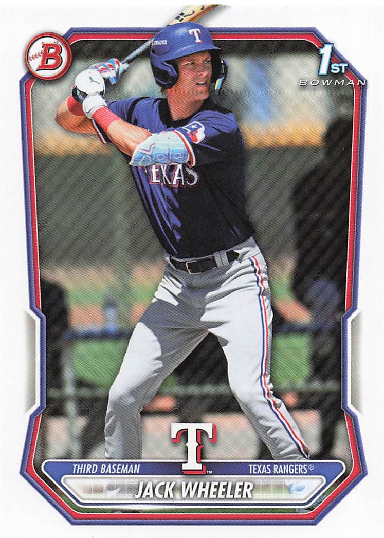 2026 Bowman Baseball Prospects Jack Wheeler #BP-74