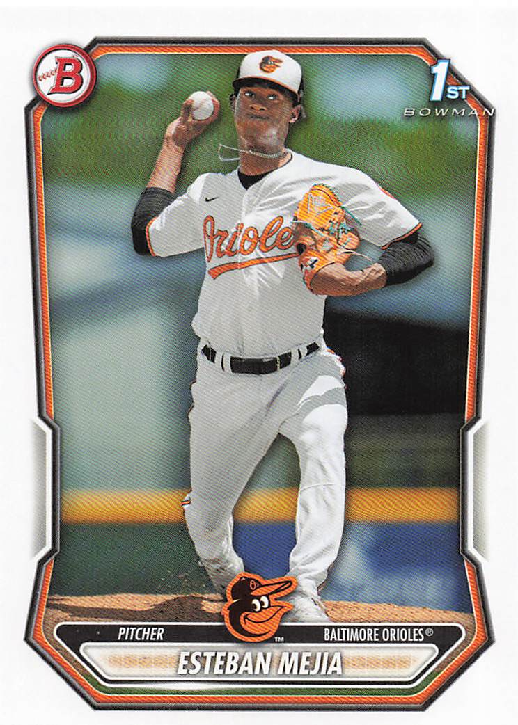2026 Bowman Baseball Prospects Esteban Mejia #BP-79