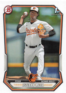 2026 Bowman Baseball Prospects Esteban Mejia #BP-79