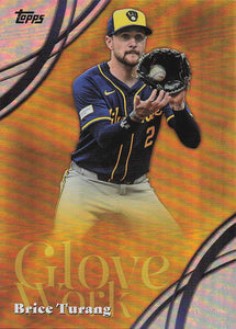 2026 Topps Baseball Glove Work Brice Turang #GW-58