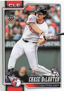 2026 Topps Baseball Chase DeLauter #458 Rookie