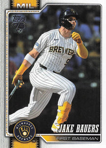2026 Topps Baseball Jake Bauers #604