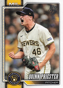 2026 Topps Baseball Quinn Priester #684