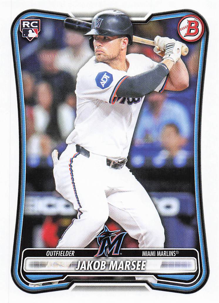 2026 Bowman Baseball Jakob Marsee #86 Rookie