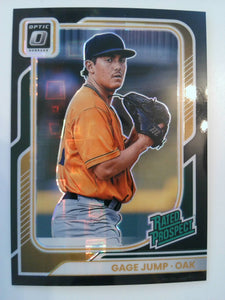 2026 Donruss Baseball Optic Black Pandora Gage Jump #128