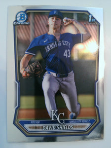 2026 Bowman Baseball Chrome Prospects David Shields #BCP-11