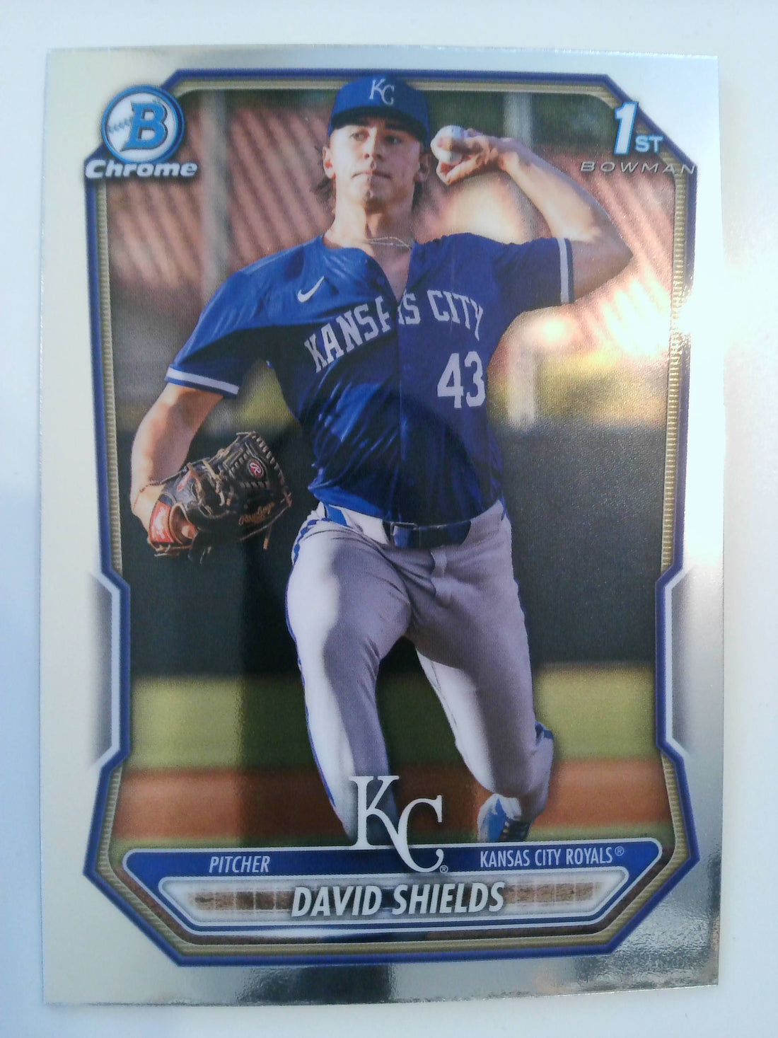 2026 Bowman Baseball Chrome Prospects David Shields #BCP-11
