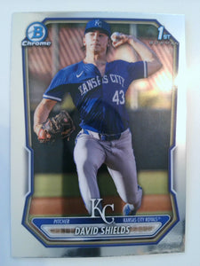2026 Bowman Baseball Chrome Prospects David Shields #BCP-11