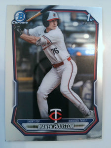 2026 Bowman Baseball Chrome Prospects Marek Houston #BCP-16