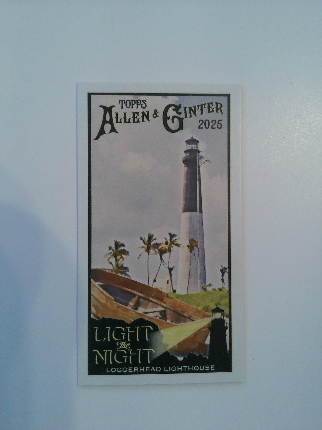 2025 Topps Allen & Ginter Mini Light the Night Loggerhead Lighthouse #LTN-11