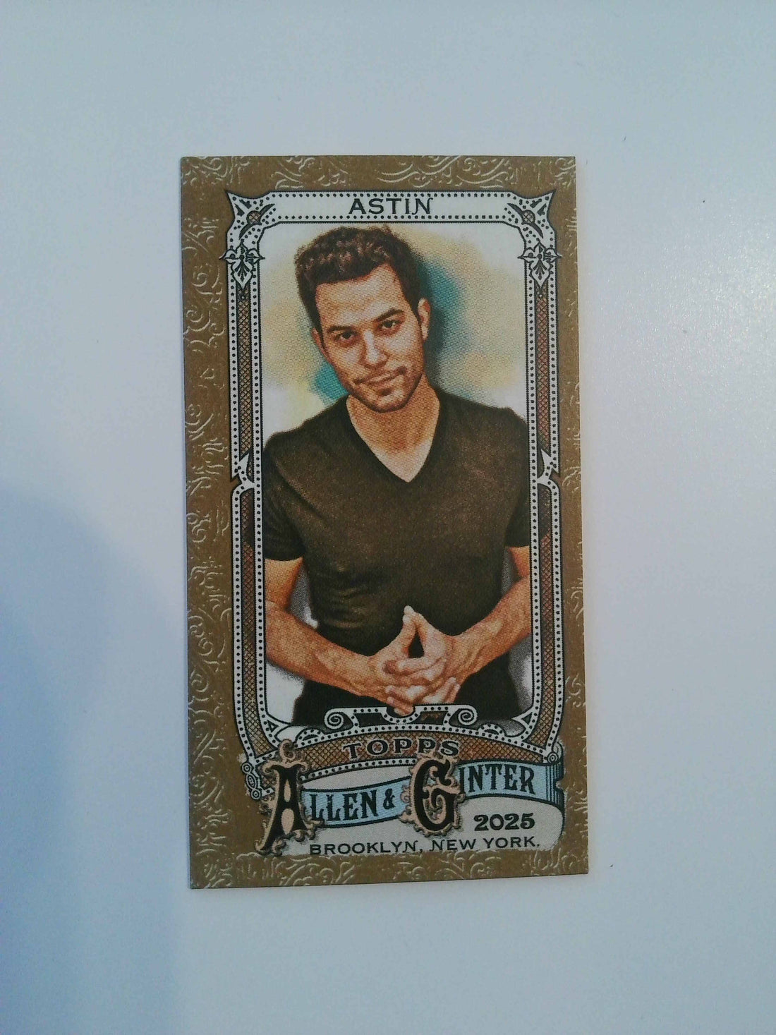 2025 Topps Allen & Ginter Baseball Mini Gold Border Skylar Astin #275