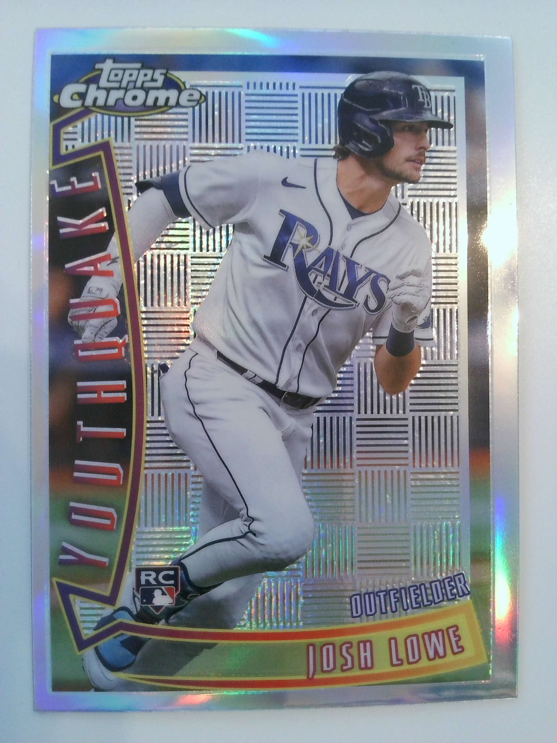 2022 Topps Chrome Sonic Baseball 1996 Youthquake Josh Lowe #YQ-7