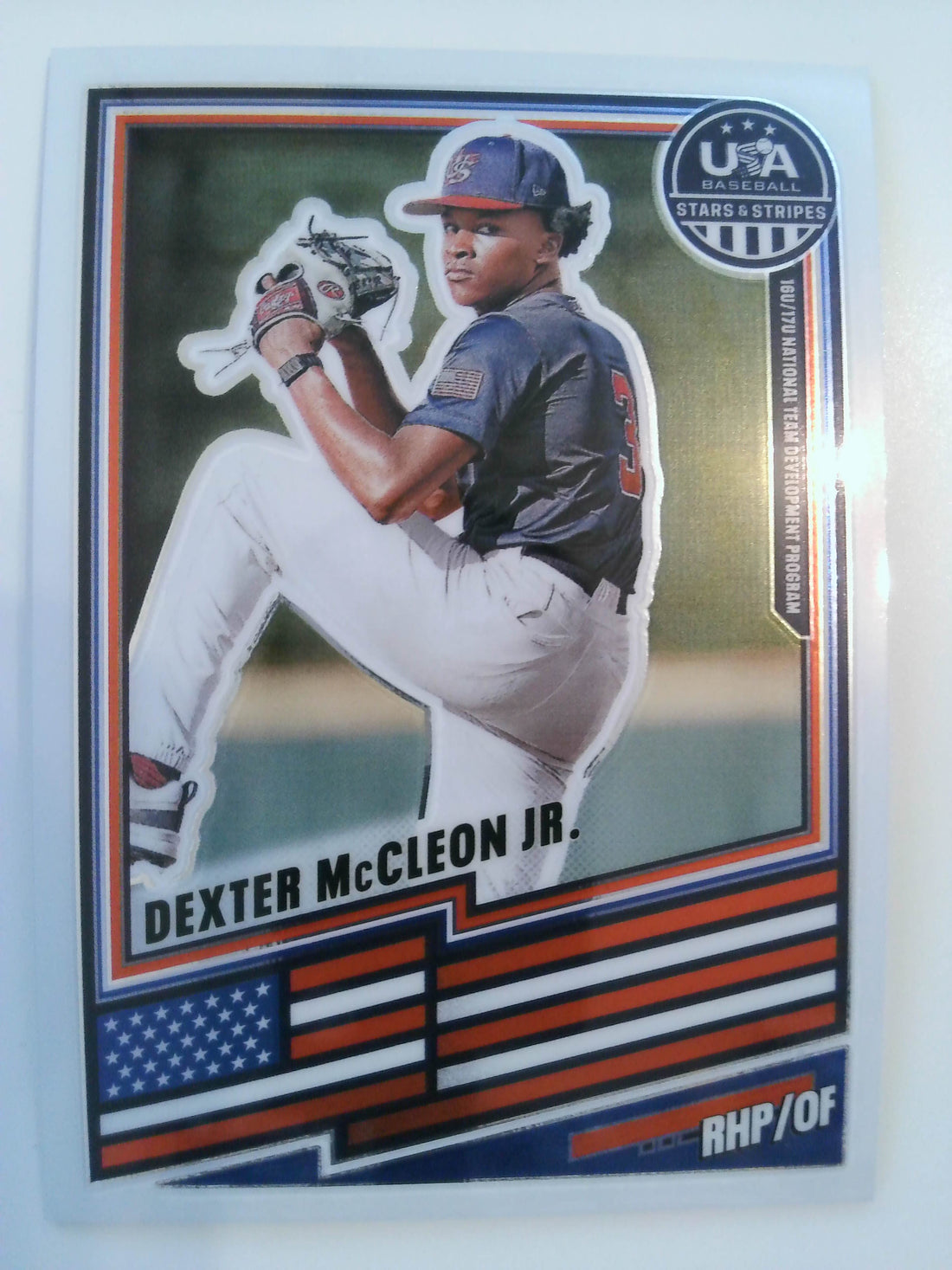 2026 Panini Stars & Stripes Prizm USA Baseball Baseball Dexter McCleon Jr. #69