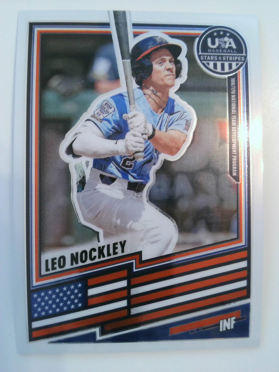 2026 Panini Stars & Stripes Prizm USA Baseball Baseball Leo Nockley #19