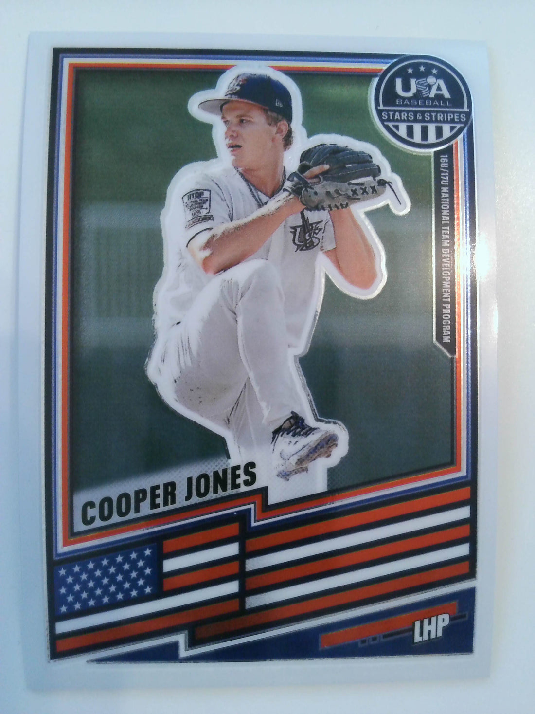 2026 Panini Stars & Stripes Prizm USA Baseball Baseball Cooper Jones #98