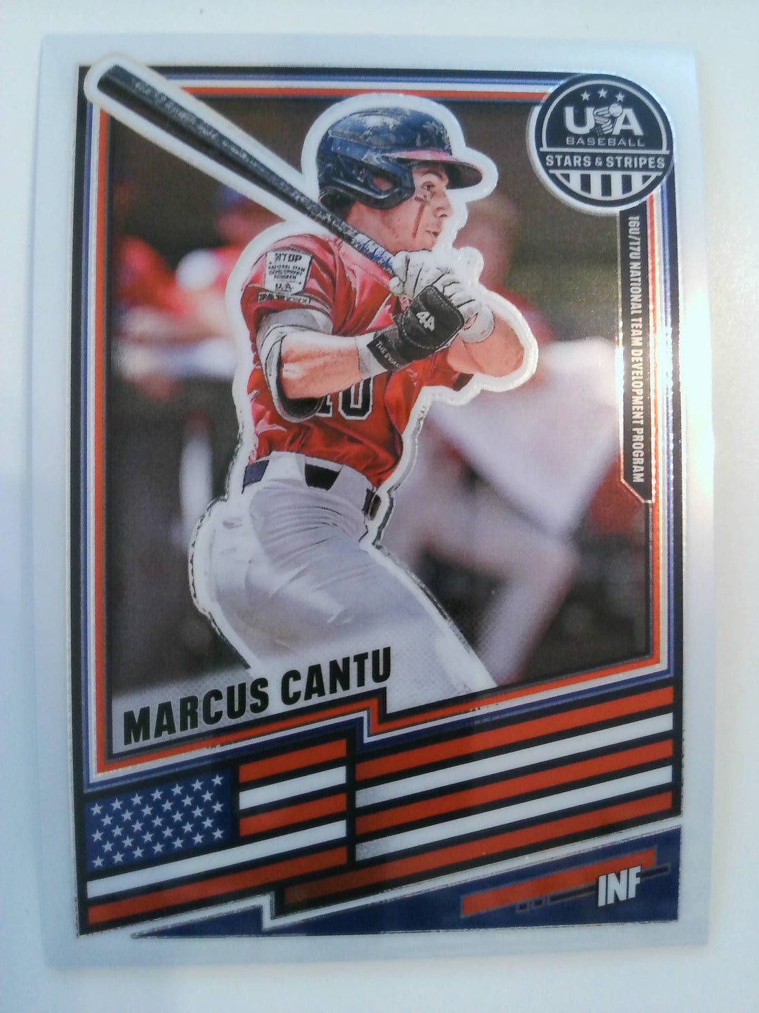 2026 Panini Stars & Stripes Prizm USA Baseball Baseball Marcus Cantu #148