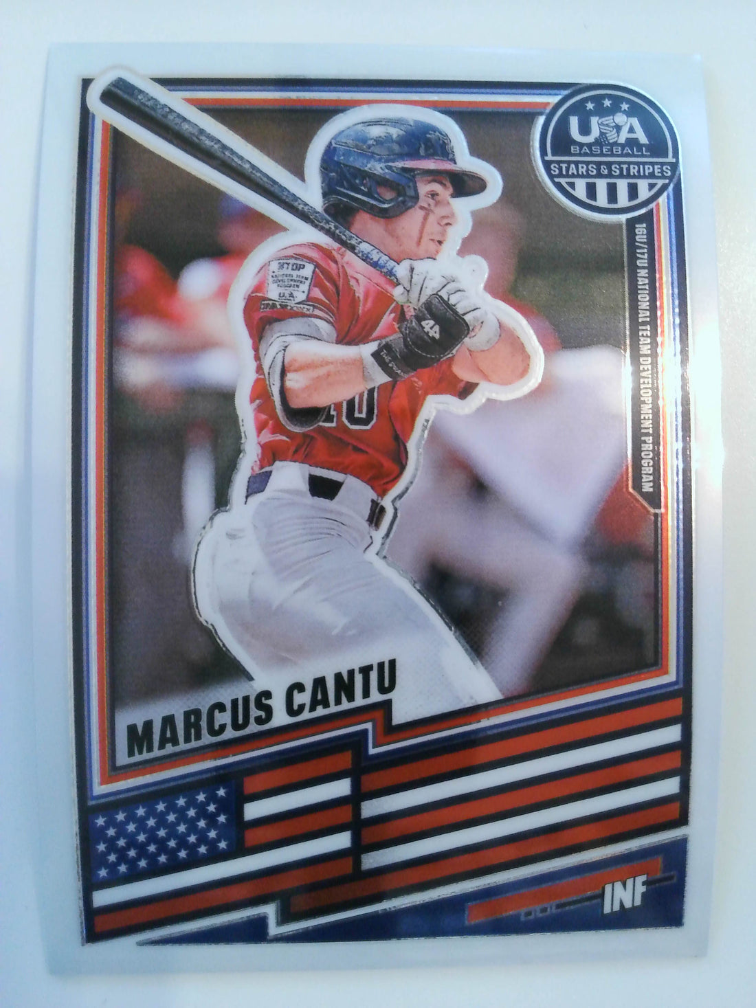 2026 Panini Stars & Stripes Prizm USA Baseball Baseball Marcus Cantu #148