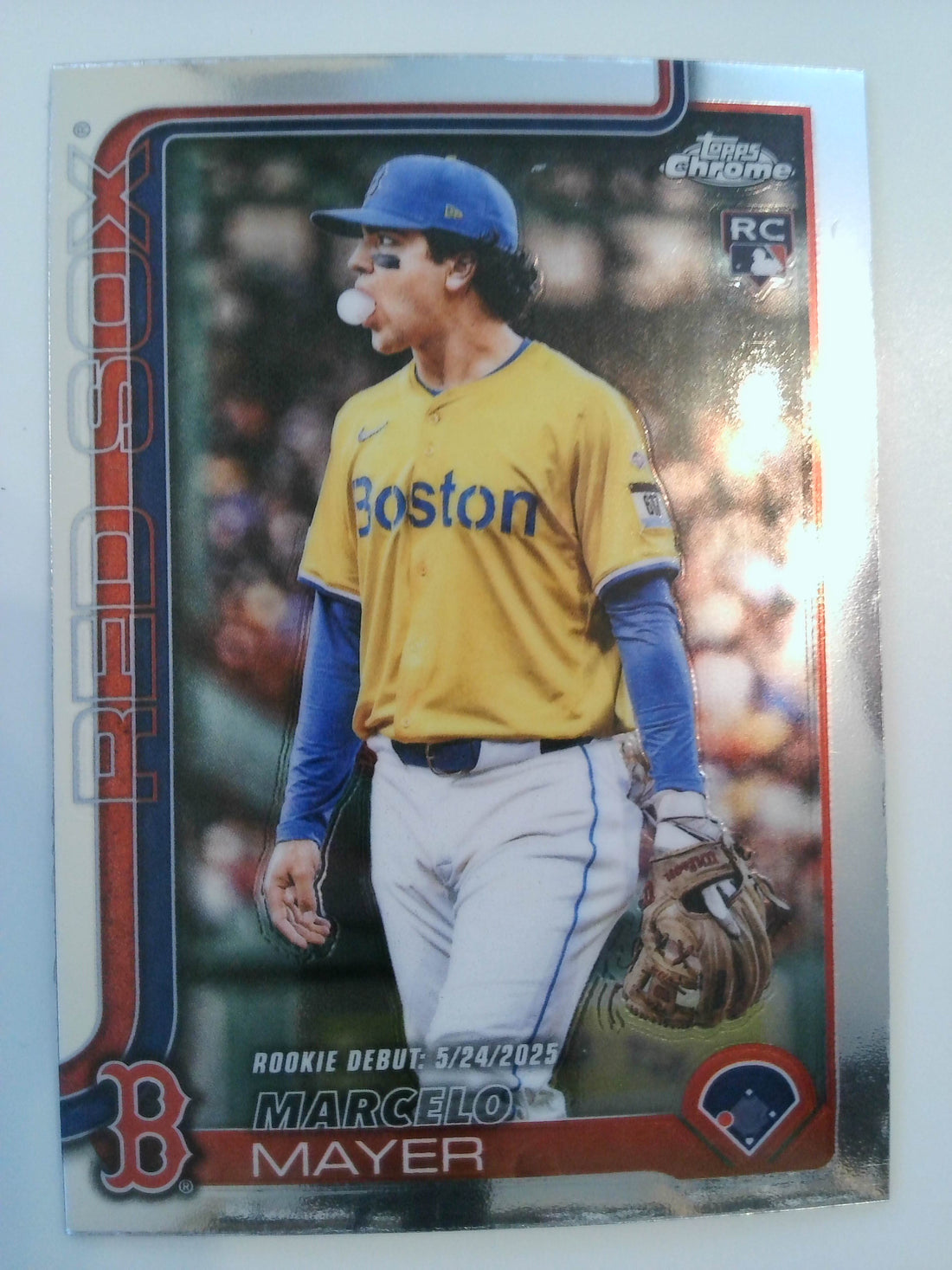 2025 Topps Chrome Update Baseball Marcelo Mayer #USC117
