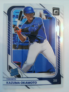 2026 Donruss Baseball Optic Kazuma Okamoto #18 Rookie