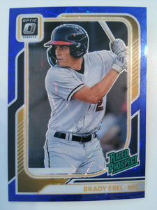 2026 Donruss Baseball Optic Blue Velocity Brady Ebel #184