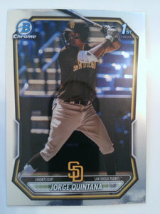 2026 Bowman Baseball Chrome Prospects Jorge Quintana #BCP-93