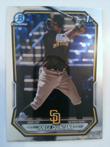 2026 Bowman Baseball Chrome Prospects Jorge Quintana #BCP-93