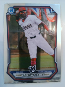 2026 Bowman Baseball Chrome Prospects Marconi German #BCP-100