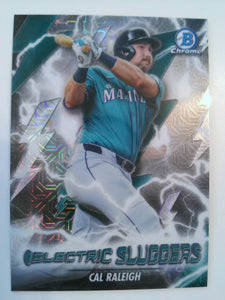 2026 Bowman Baseball Electric Sluggers Mojo Refractors Cal Raleigh #ES-14