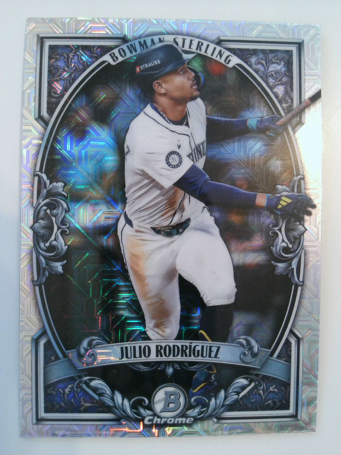 2026 Bowman Baseball Bowman Sterling Mojo Refractors Julio Rodríguez #BST-3