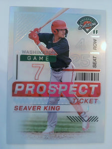 2024 Panini Prospect Edition Baseball Seaver King #173