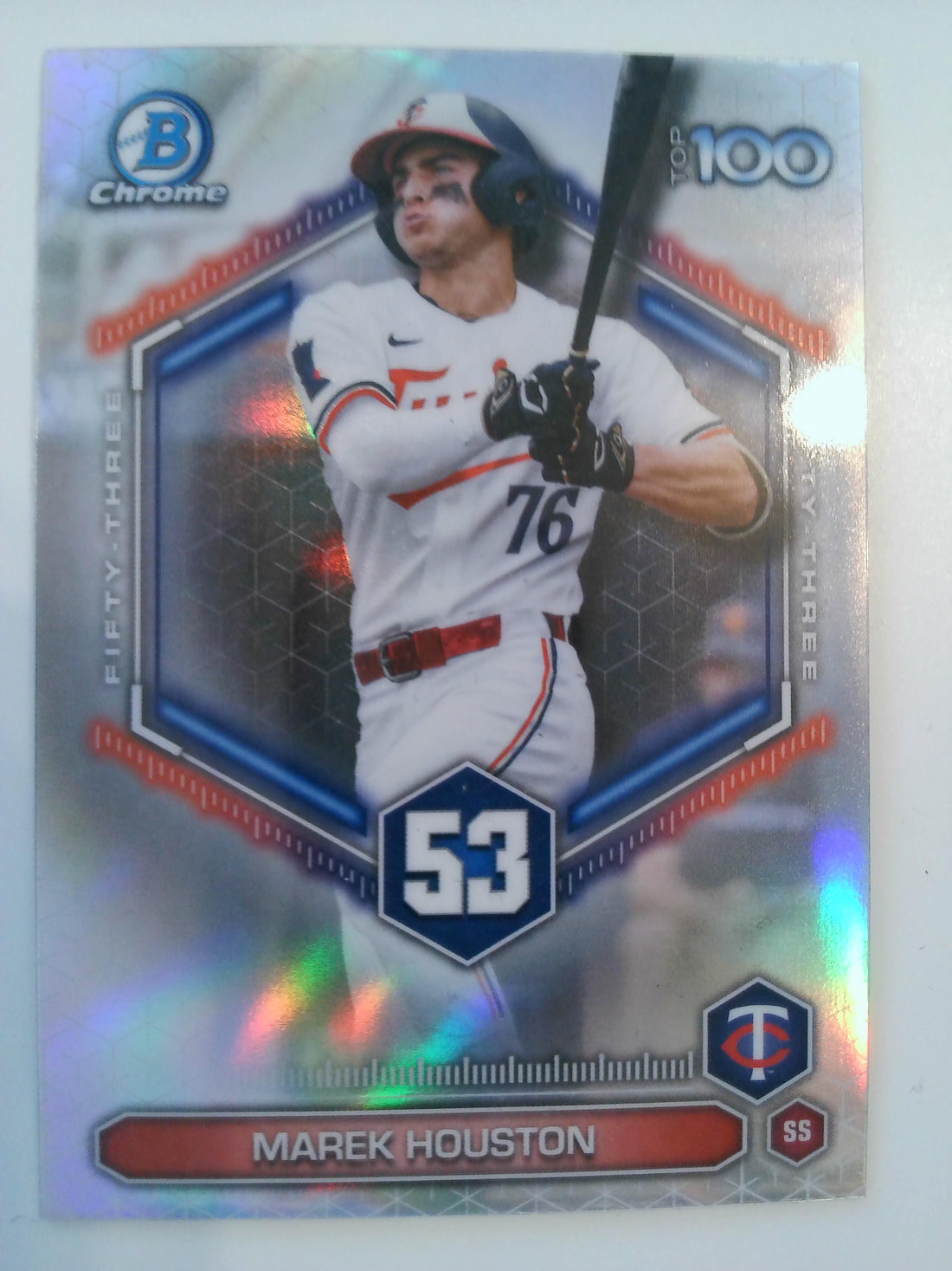 2026 Bowman Baseball Bowman Scouts' Top 100 Marek Houston #BTP-53